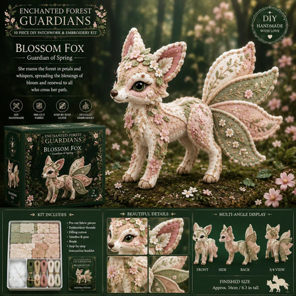 🧚 Forest Elf Patchwork Handicraft Set