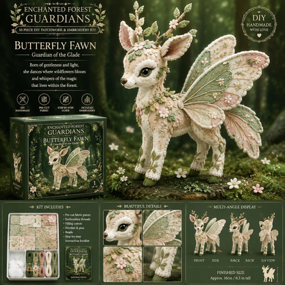 🧚 Forest Elf Patchwork Handicraft Set