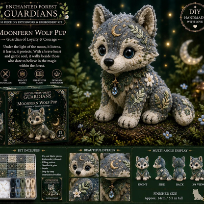 🧚 Forest Elf Patchwork Handicraft Set