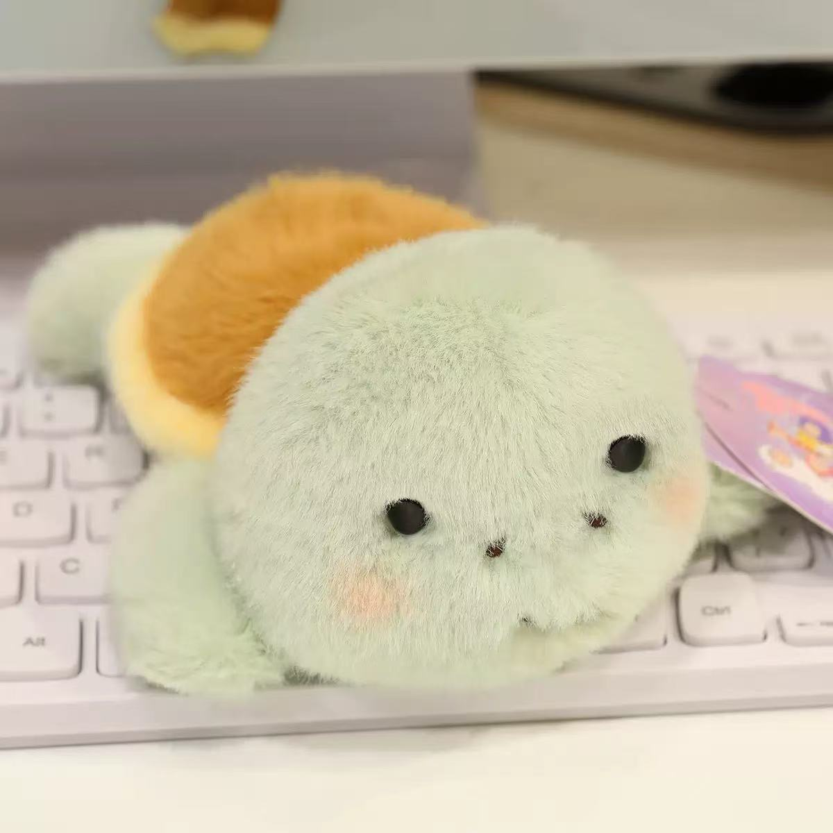 Magnetic Plush Cat Car Decor