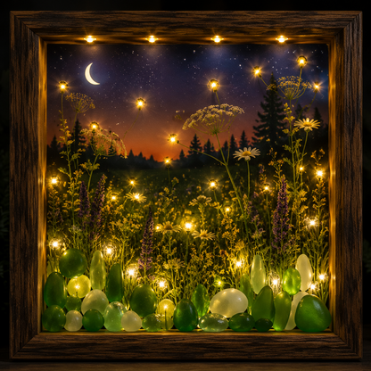 Framed Glowing Landscape Night Light-Bring Nature’s Glow Into Your Home