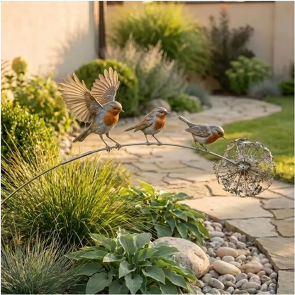 💥Flash Sale - Up To 50% Off 🏠Outdoor Fun Cabin - Wind Metal Bird🐦