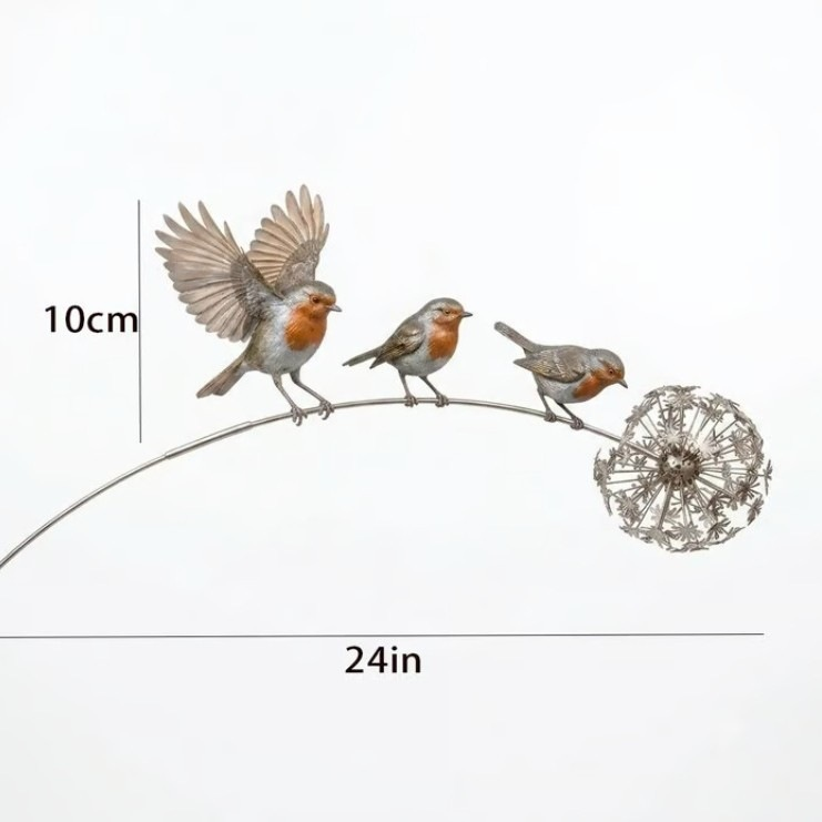 💥Flash Sale - Up To 50% Off 🏠Outdoor Fun Cabin - Wind Metal Bird🐦