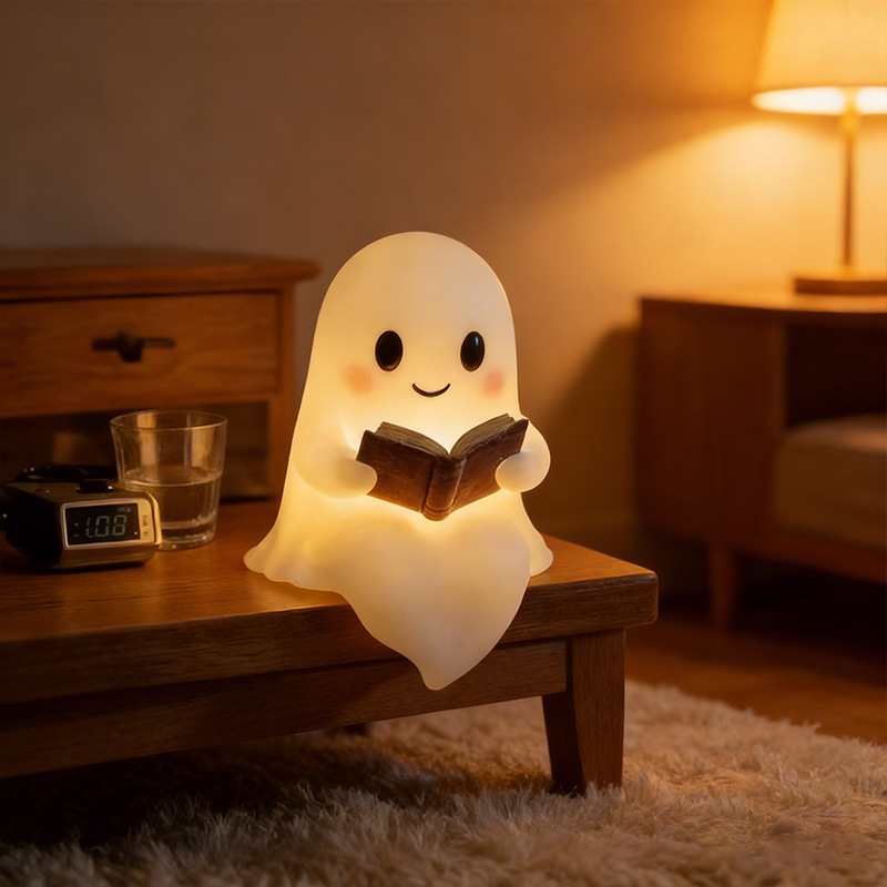 ✨The Cozy Reading Ghost – 49% Off Night Light Decor