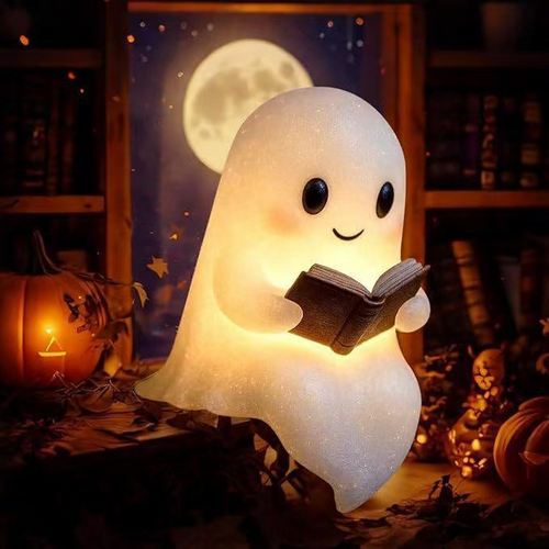 ✨The Cozy Reading Ghost – 49% Off Night Light Decor