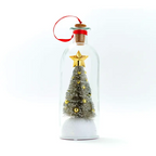 Plainlygoods 8" Recordable Christmas Tree Message In A Bottle