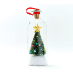 Plainlygoods 8" Recordable Christmas Tree Message In A Bottle