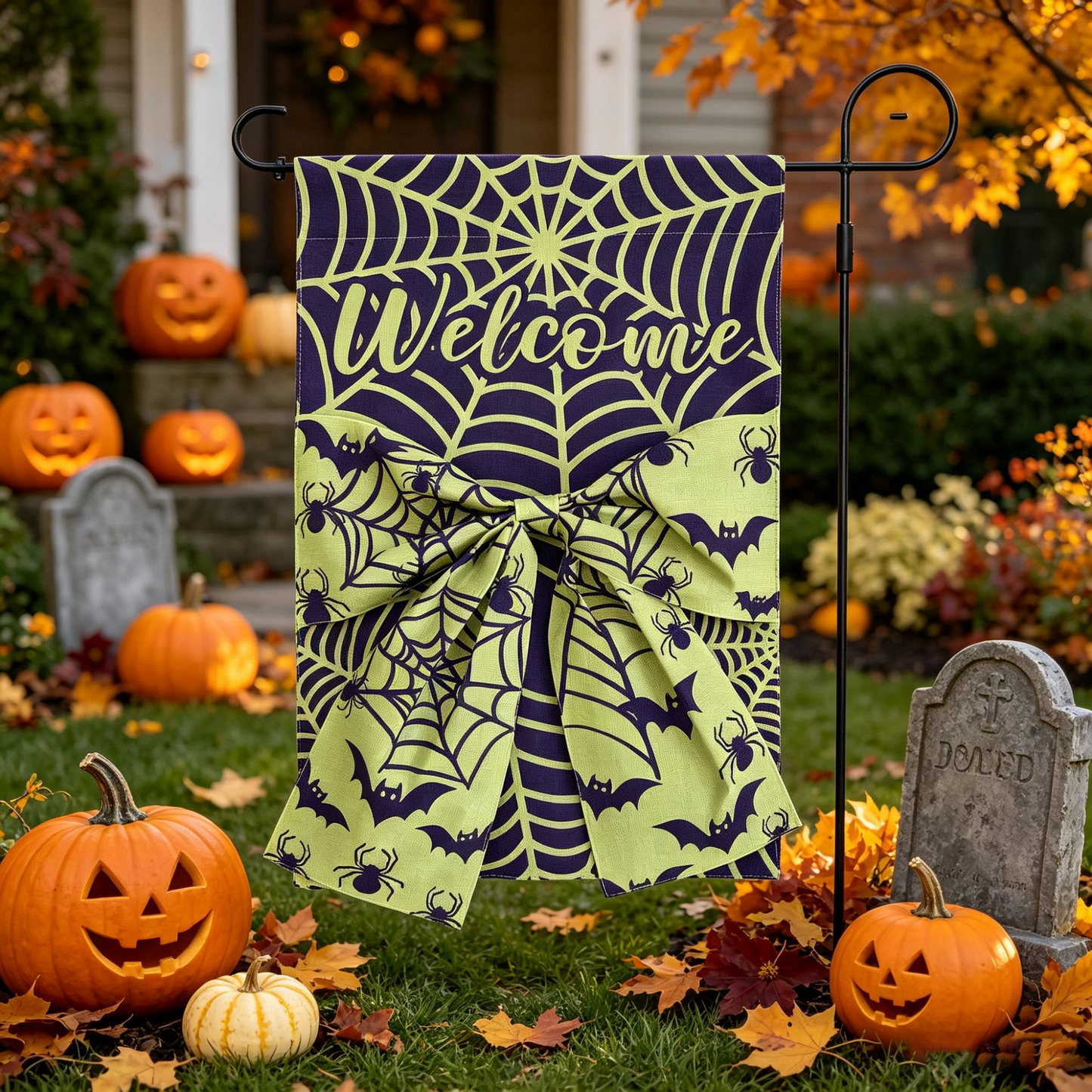 🎃🎃Halloween Party Banner – Outdoor Yard Decoration