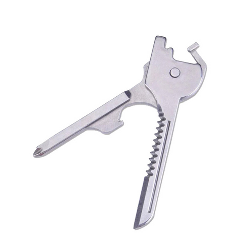 Multi-functional 6-in-1 Pocket Knife Portable Keychain