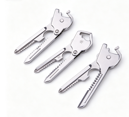 Multi-functional 6-in-1 Pocket Knife Portable Keychain