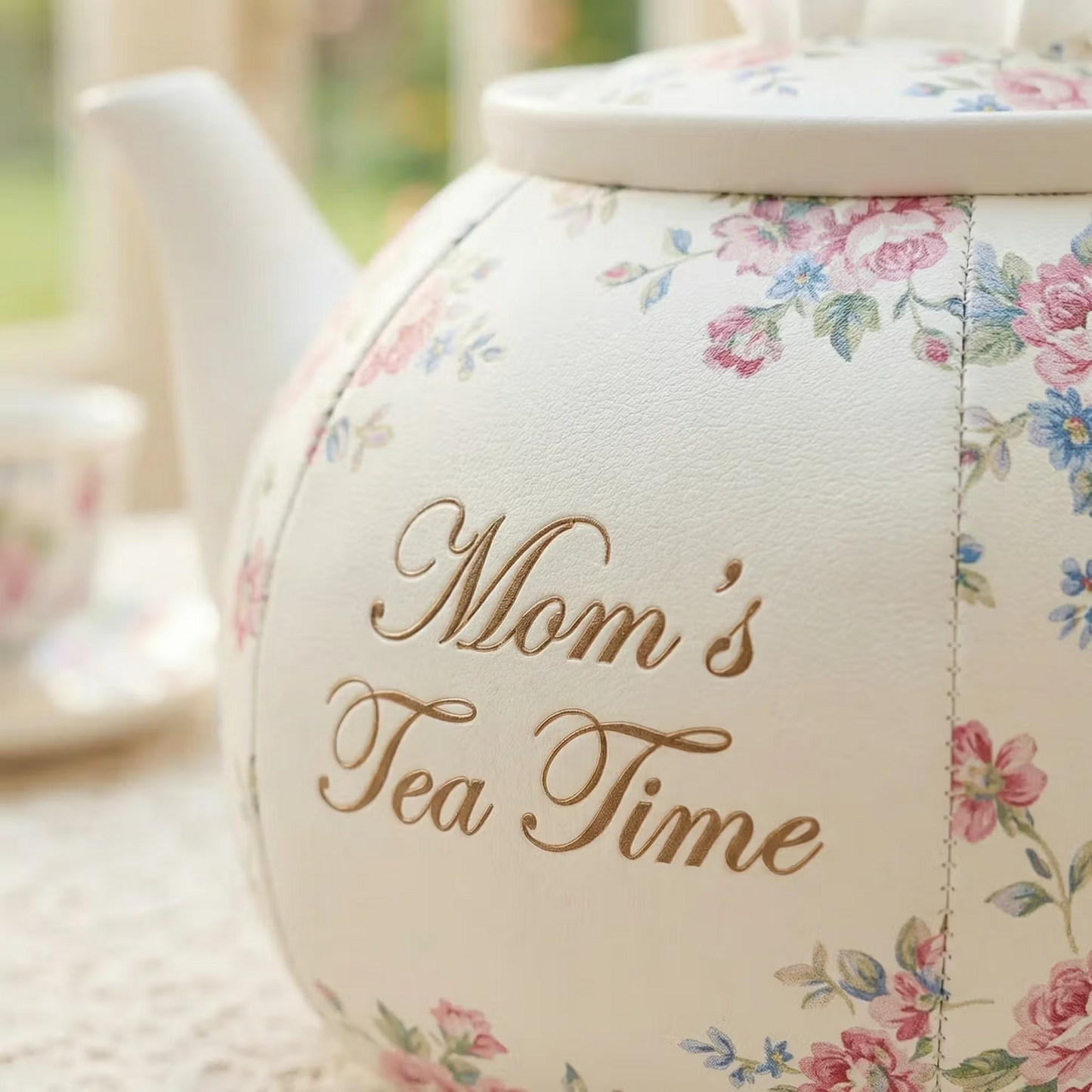 🔥HOT SALE🔥💥🏆Only $39.99 This Week🫖Floral Decorative Teapot Tissue Box🫖