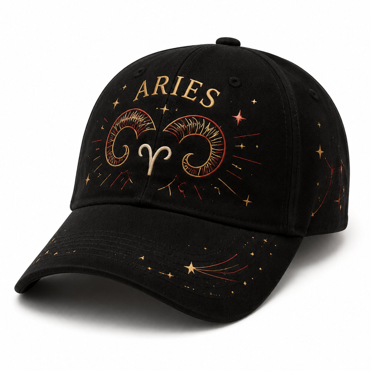 🔥HOT SALE ♈12 Zodiac Signs Embroidered Cap Collection – Celestial Hats Made for Every Personality