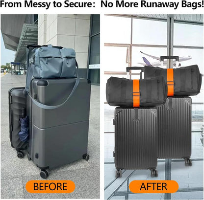 🎁Buy 1 Get 1 Free💥Multi Use Strong Adjustable Luggage Connector Straps