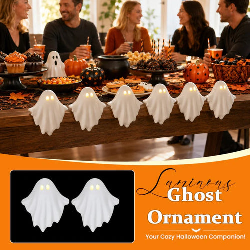 🔥A Tiny Ghost That Lights Up the Night — Cute Glowing Decor for Porch, Window & Halloween👻