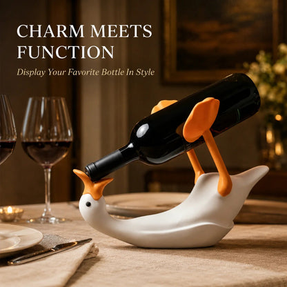 🔥Hot Sale⚡🪿 Goose-Shaped Wine Bottle Holder🍷 ✨