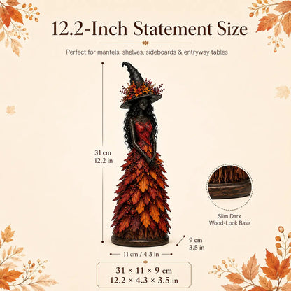 💥LAST DAY 50% OFF - 🧙 Enchanted Autumn Witch Figurine (📦Buy 2 Free Shipping)