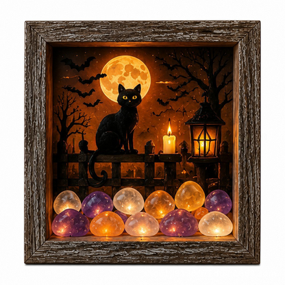 🎁Last Day 50% OFF -🔥💝Halloween Shadow Box Night Light