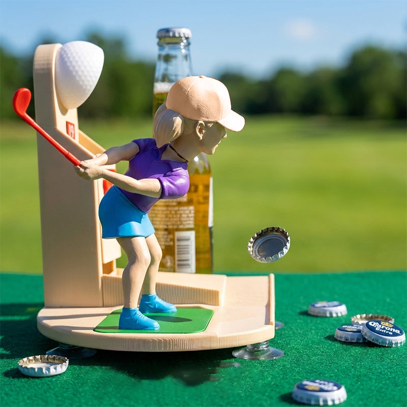 ⛳Tyiiplus™ BottleGolf - Funny Golf Swing Bottle Opener