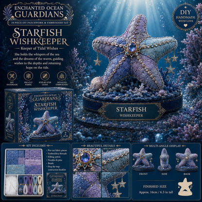 🌊 Ocean Elf Patchwork Handicraft Set