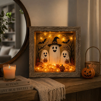 🎁Last Day 50% OFF -🔥💝Halloween Shadow Box Night Light