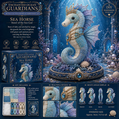 🌊 Ocean Elf Patchwork Handicraft Set