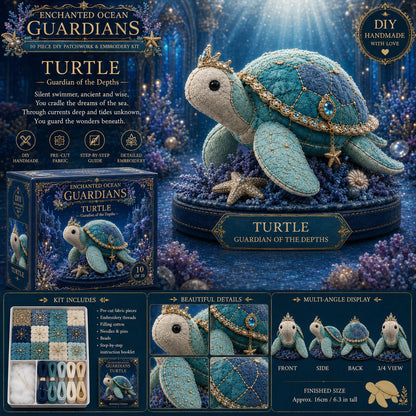 🌊 Ocean Elf Patchwork Handicraft Set
