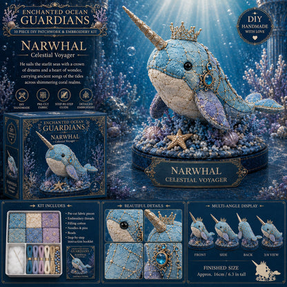 🌊 Ocean Elf Patchwork Handicraft Set