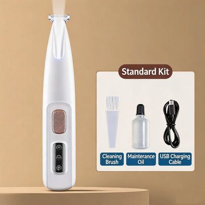 🔥⏳ Limited Stock 🐾Waterproof Rechargeable Pet Shaver with Bright LED Light, Ultra Quiet Home Pet Grooming Clipper Cut Salon Cost