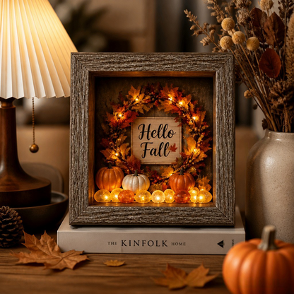 🎁Last Day 50% OFF -🔥💝Halloween Shadow Box Night Light