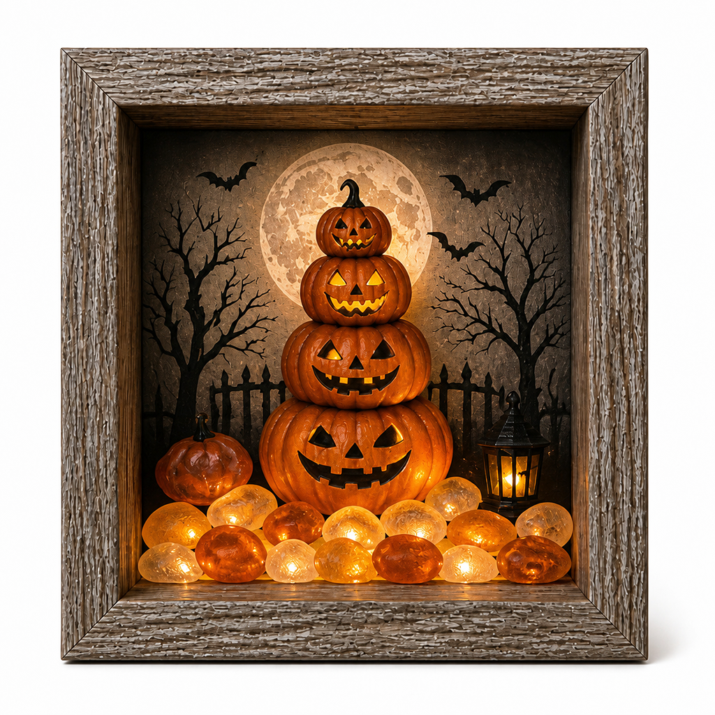 🎁Last Day 50% OFF -🔥💝Halloween Shadow Box Night Light