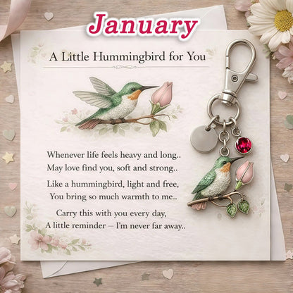 🐦Hummingbird Keychain - Birthday Gift 🎂