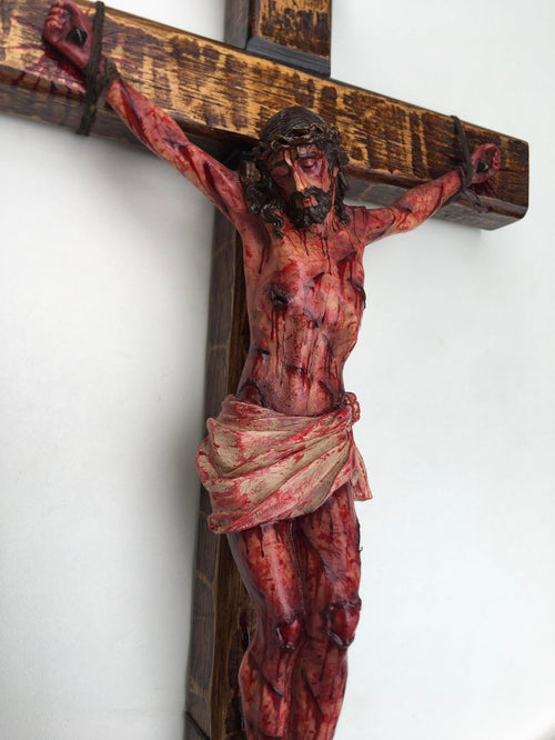 Handmade Jesus Crucifix — Remember His Sacrifice
