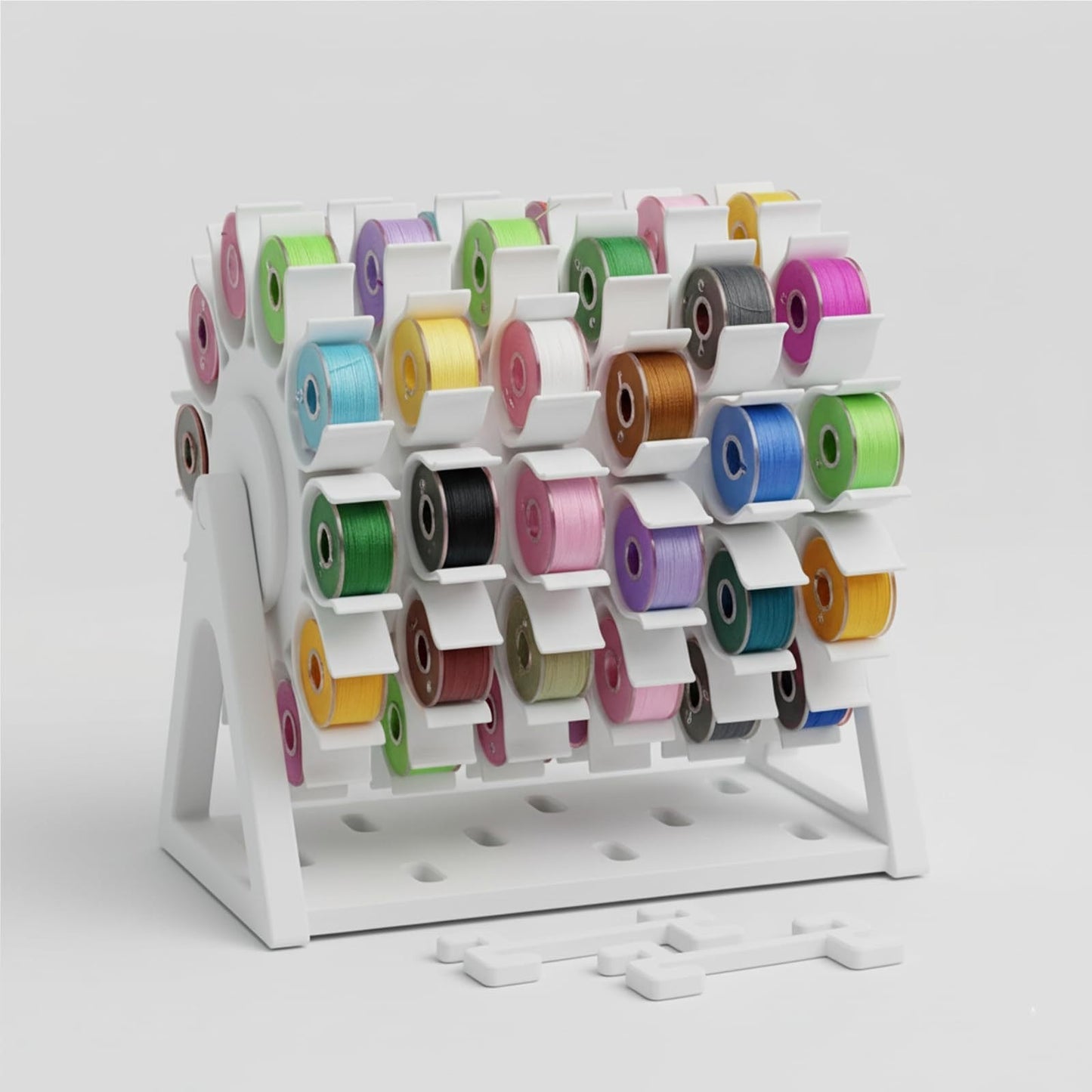 🔥 Last Day 49% OFF - 🧵 Rotating Bobbin Thread Organizer