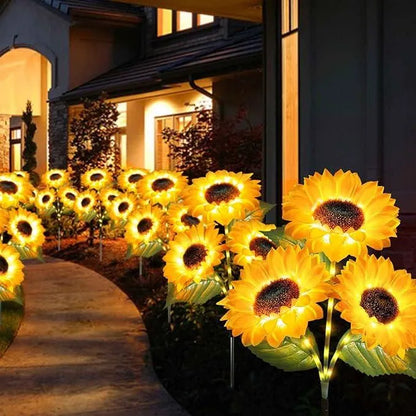 🌞Solar LED Sunflower Garden Lights-29.6inch/74cm