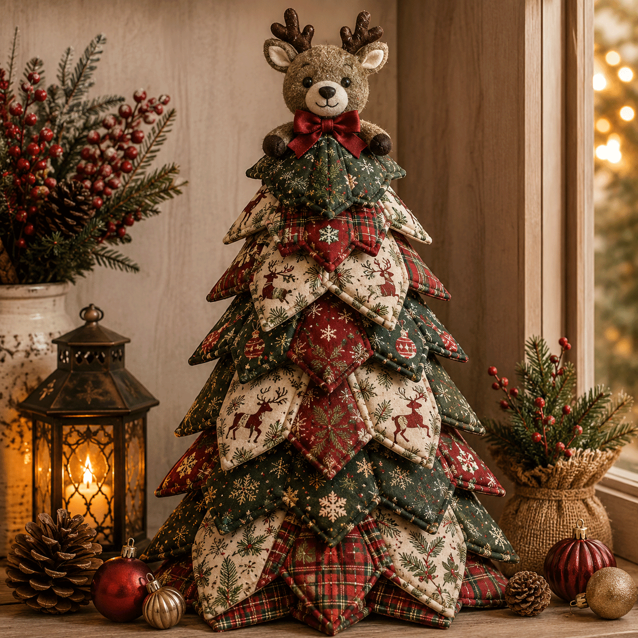 🔥Last Day 49% OFF 🔥DIY Quilted Christmas Tree Kit