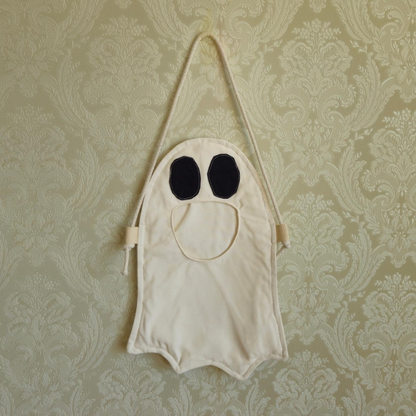 Halloween Ghost Bag Sewing Template - With Instructions