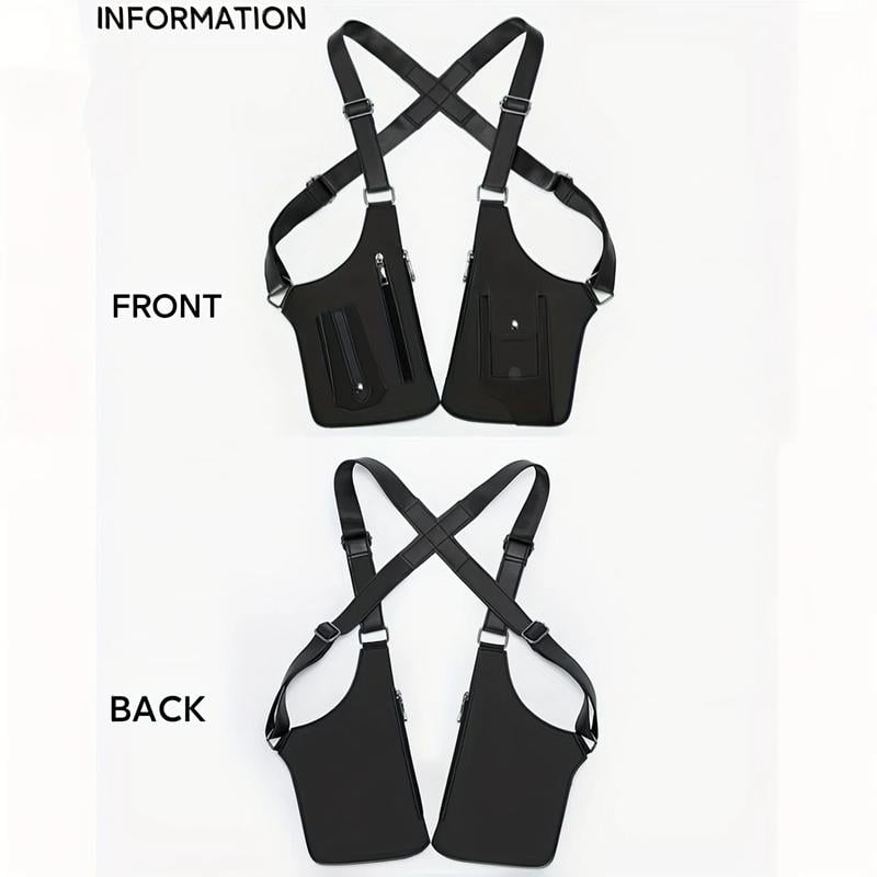 🔥2026 Hot Sale 50% OFF!🔥-Premium Leather Adjustable Underarm Shoulder Bag for Men & Women