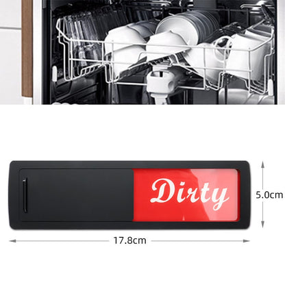 Clean Dirty Dishwasher Magnet Indicator Sign ✨