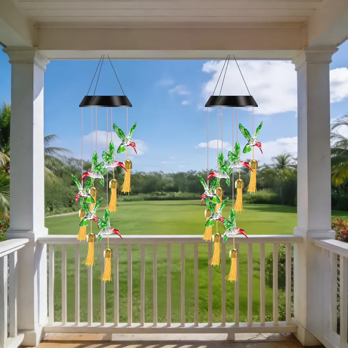 🌿Hummingbird Solar Light 🐦 Eco-Friendly Garden Glow🔥 50% OFF
