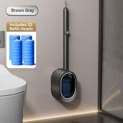 Disposable Toilet Brush Kit | No-Touch Toilet Cleaner