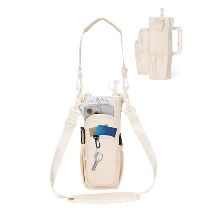 🔥Water Bottle Carrier Bag for 40oz Tumbler – Insulated Crossbody Holder
