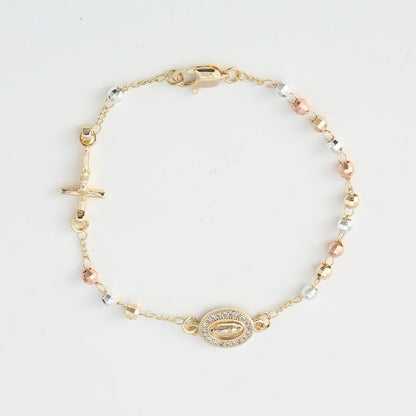 ⚡Hot Sales 42% OFF✝️Rosary Cross Beaded Bracelet✨✨