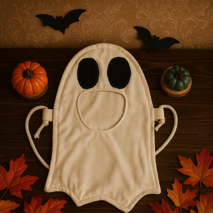 Halloween Ghost Bag Sewing Template - With Instructions