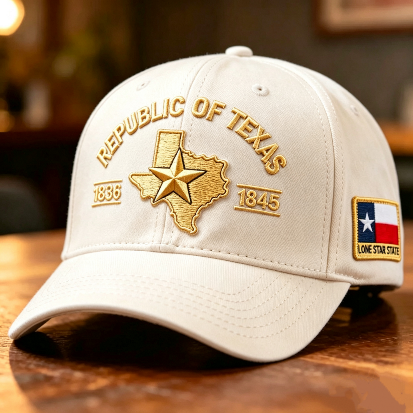 🔥Republic of Texas Embroidered Hat