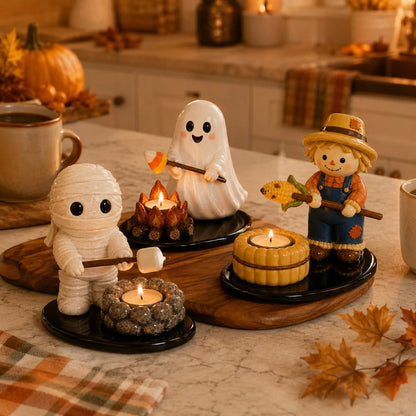 🔥LAST DAY 49% OFF💥Halloween Campfire Tealight Holder