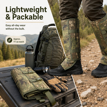 Sports leg warmers, snake bite protection leg warmers, outdoor hunting leg protection against puncture wounds
