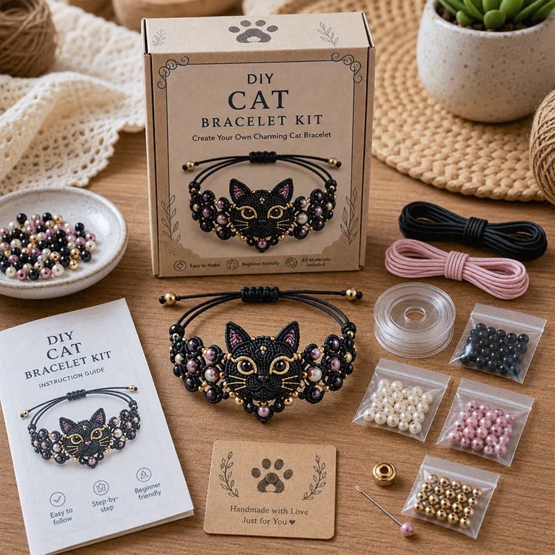 🔥50% Off Last Day -🐙DIY Beaded Bracelet Making Kit