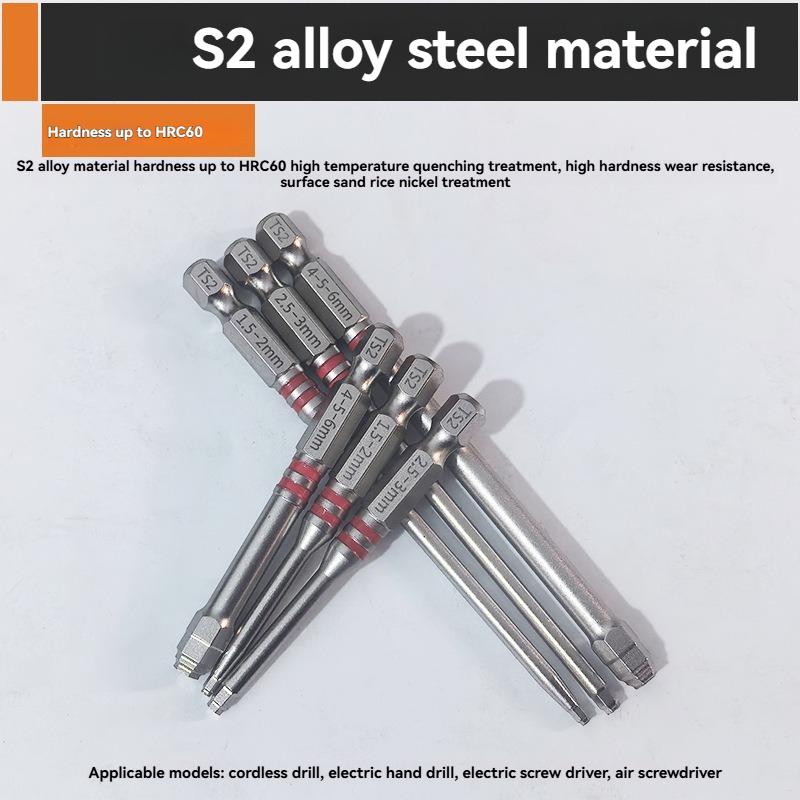 6-Piece Hex Screwdriver Bit Set