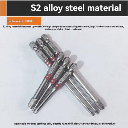 6-Piece Hex Screwdriver Bit Set