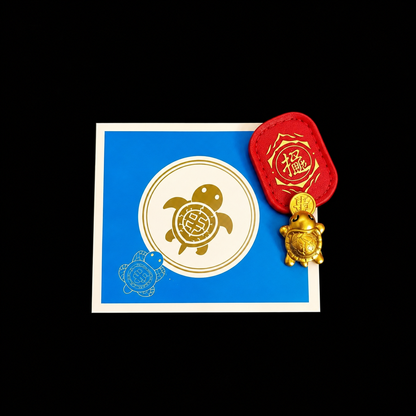 2026 Golden Turtle Charm – Bites onto Luck, Never Lets Go